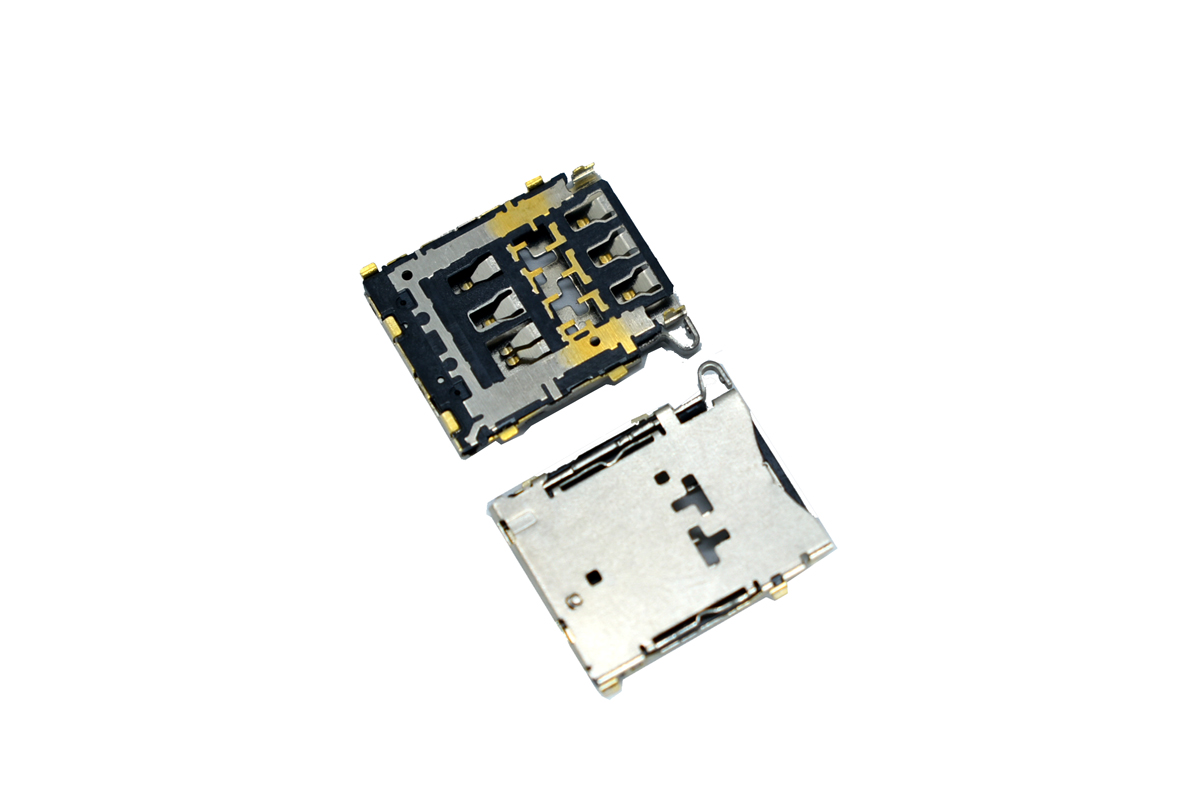 Коннектор SIM-карты (сим) коннектор для Samsung A3/A5/A7 (S115)