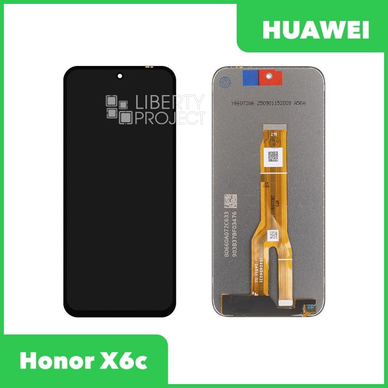 LCD дисплей для Huawei Honor X6c (NIC-LX1) с тачскрином (черный) OR LCD