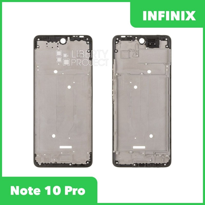 Рамка дисплея для Infinix Note 10 Pro (X695C) (черный)