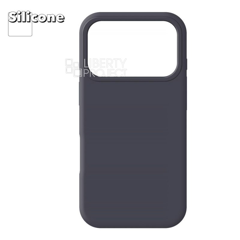 Силиконовый чехол для iPhone 17 Pro "Silicone Case" Blue