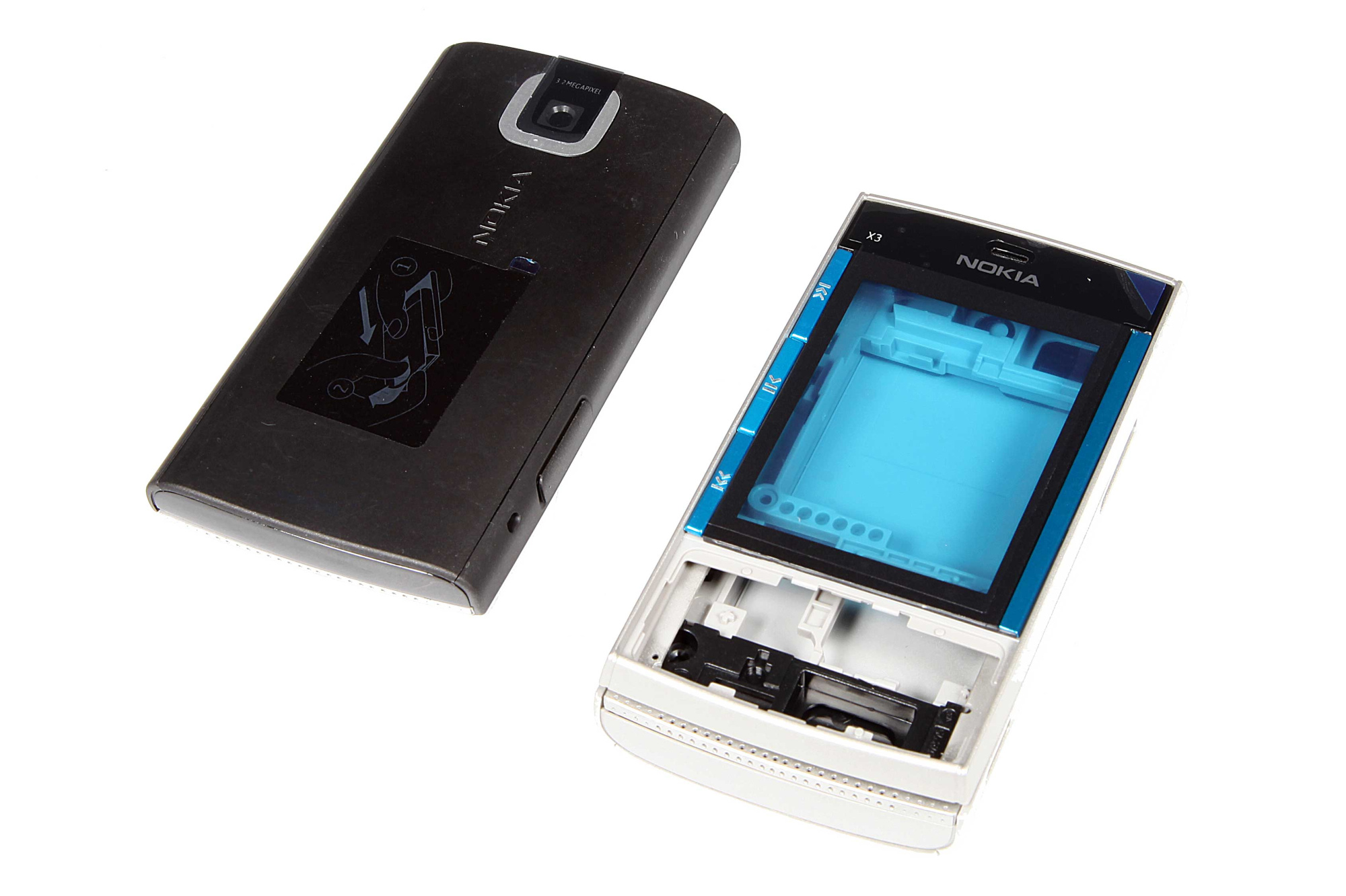 Задняя крышка для Nokia X3 (AAA)