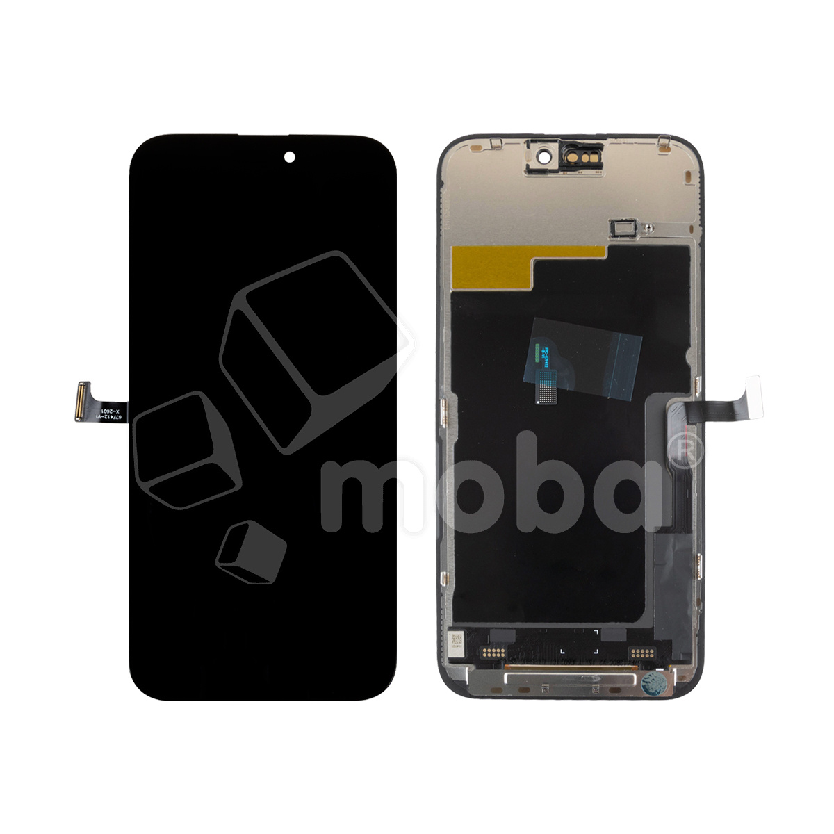 Дисплей для iPhone 15 Pro Max (A3106) в сборе с тачскрином Черный - (In-Cell, Full HD, 120 Гц) (площадка под IC)