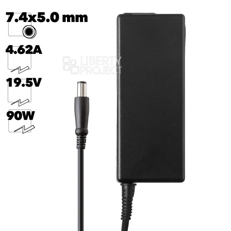 Блок питания ASX для ноутбука Dell 90W (DL 19.5V 4.62A (7.4*5.0)(PA-10))