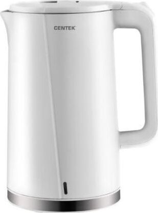 Чайник электрический CENTEK CT-0005 White (1,7л. металл/пластик)