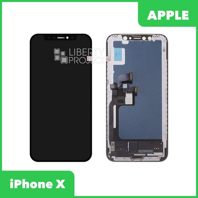 LCD дисплей для Apple iPhone X (черный) матрица ZY In-Cell LTPS FHD