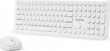 Клавиатура SMARTBUY (SBC-666395AG-W) 666395 белый
