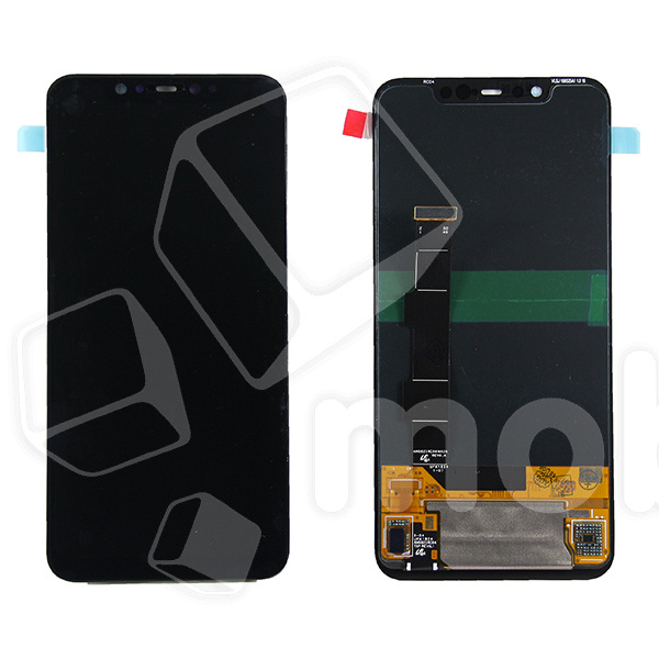 Дисплей для Xiaomi Mi 8 (M1803E1A) в сборе с тачскрином Черный - (OLED)