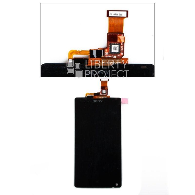 LCD дисплей для Sony Xperia ZL C6503/C6502/C6506 в сборе с тачскрином (черный)