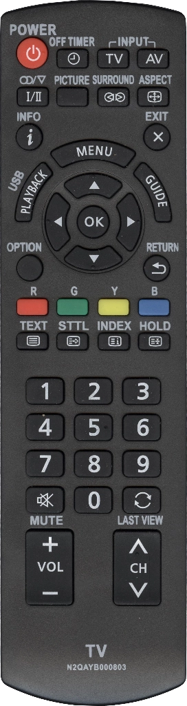 Пульт Huayu N2QAYB000803 для телевизора Panasonic