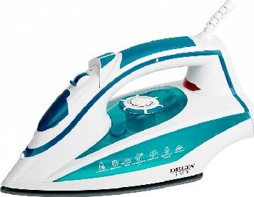 Утюг DELTA LUX DL-352 white/aquamarine