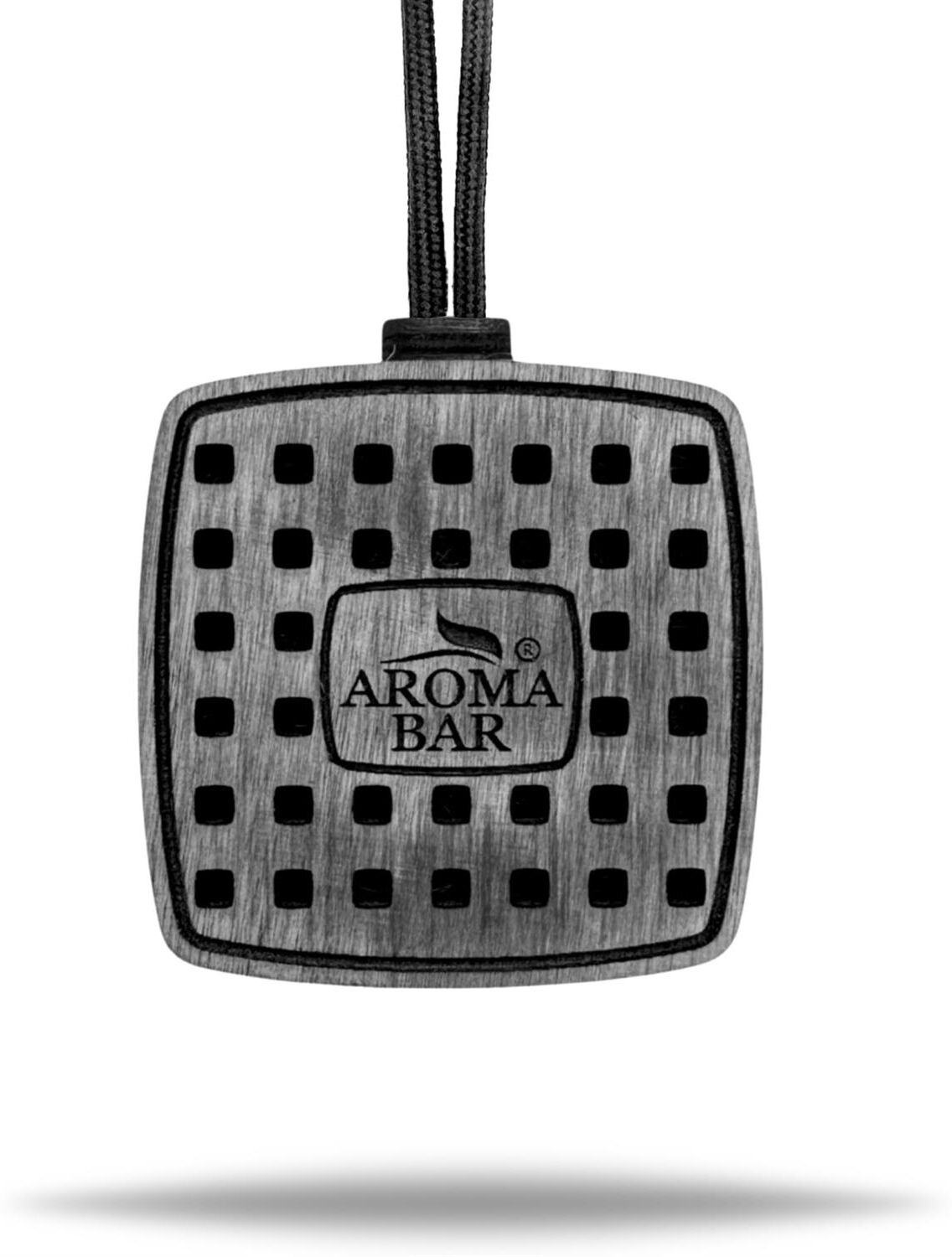 Ароматизатор AROMA BAR подвеска "AROMАквадрат" в черно-белом цвете 49341