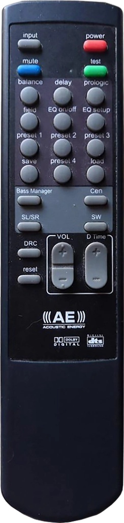 Пульт Acoustic Energy AEGO P5 для AV-ресивера Acoustic Energy