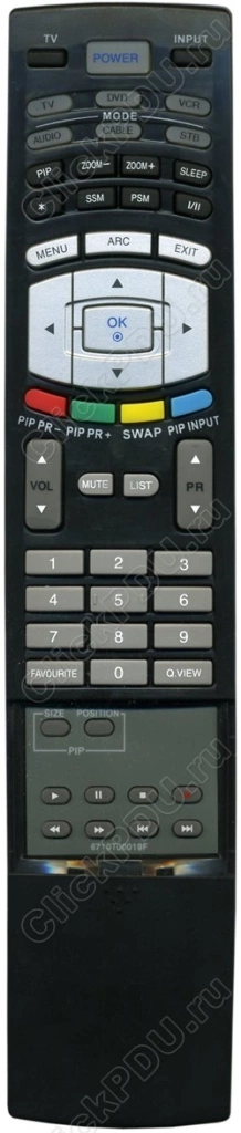 Пульт Huayu 6710T00019F для телевизора LG