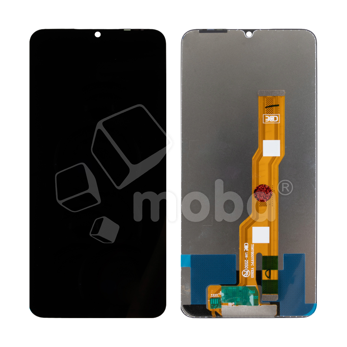 Дисплей для Tecno Spark Go 3 (KN3) в сборе с тачскрином Черный - OR
