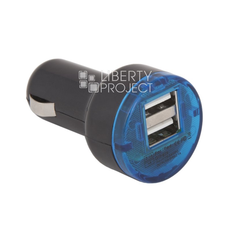 АЗУ 2А с двумя USB выходами (коробка)