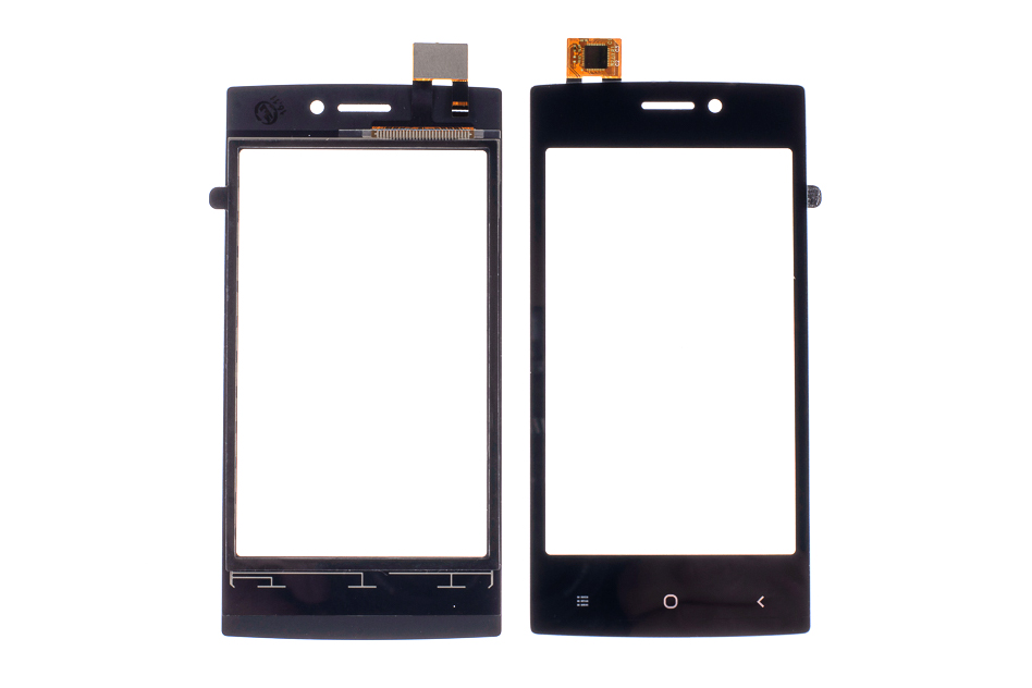 Тачскрин (сенсорное стекло) для FLY Stratus 2 FS402 черный
