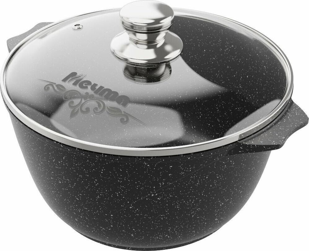 Кастрюля МЕЧТА 48802 Гранит black 8л