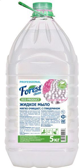 FOREST CLEAN Жидкое мыло "Сияние жемчуга" 5 кг