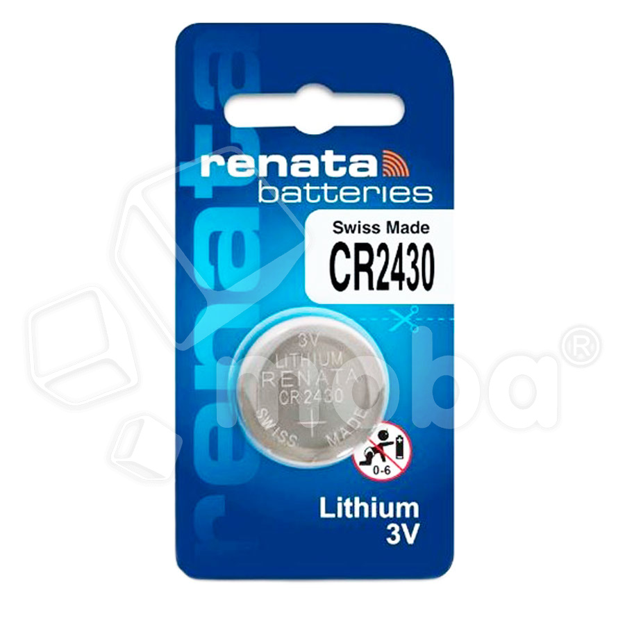 Батарейка CR2430 Renata Lithium 3V