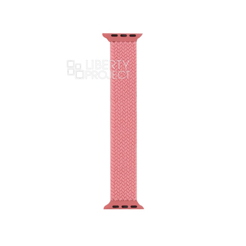 Монобраслет для Apple Watch COTEetCI W60 Nylon Braided Band 38/40 мм (136) (розовый)