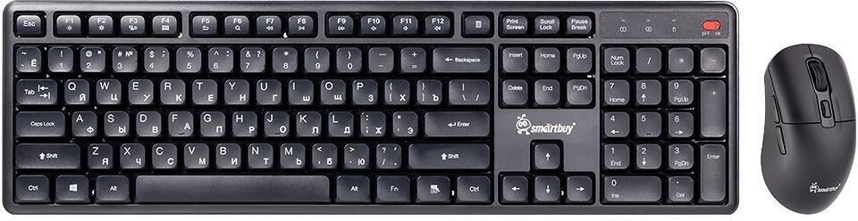 Клавиатура+мышь SMARTBUY (SBC106AGK) 106AG, черный