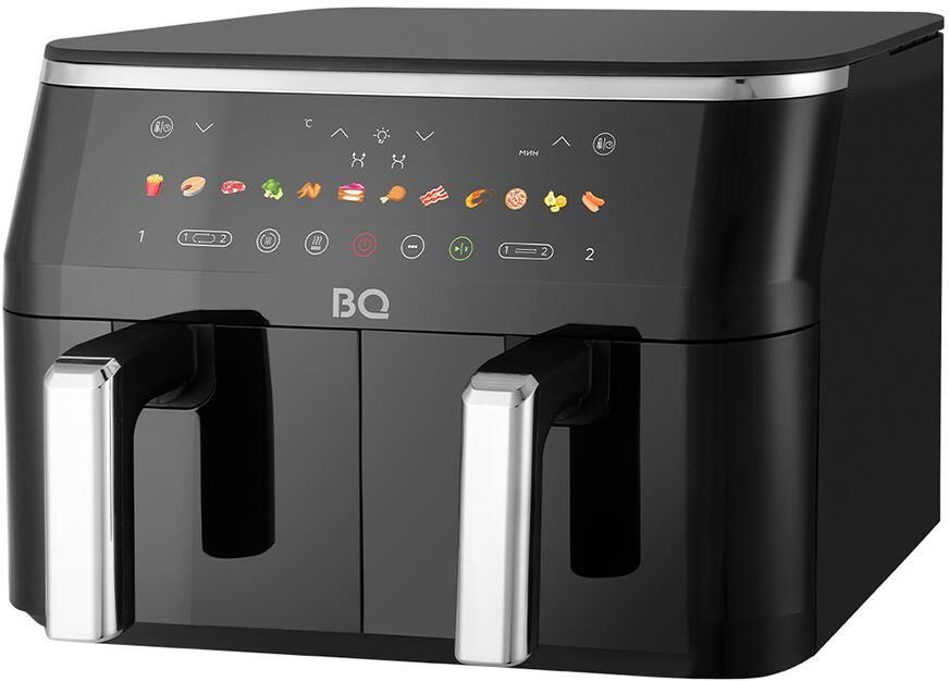 Аэрогриль BQ AF9012S Black + КНИГА РЕЦЕПТОВ
