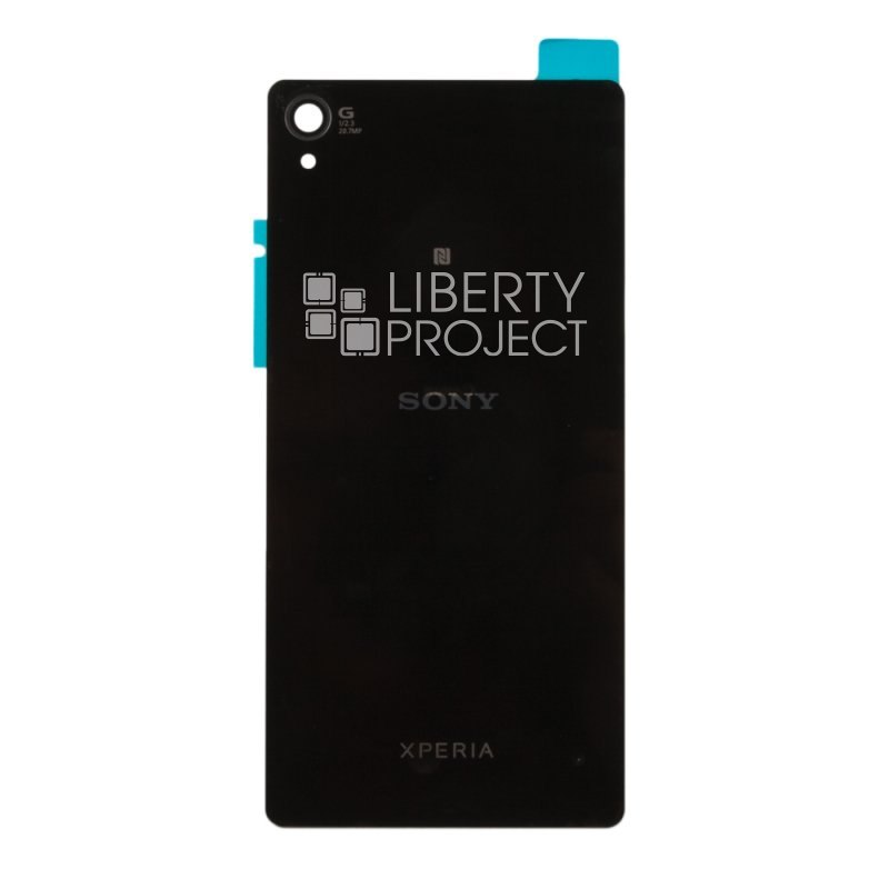 Задняя крышка Sony Xperia Z3 (черная) HIGH COPY