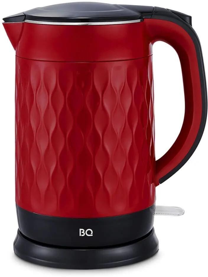 Чайник электрический BQ KT1715P Red-Black (1,7л. металл/пластик)