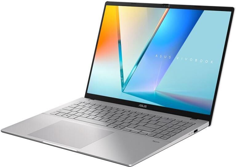 Ноутбук ASUS 16" Vivobook S16 S3607VA-RP173 Core 5 210H/16Gb/512Gb SSD/UHD Graphics/no OS/Silver (90NB1671-M00CH0) ПИ