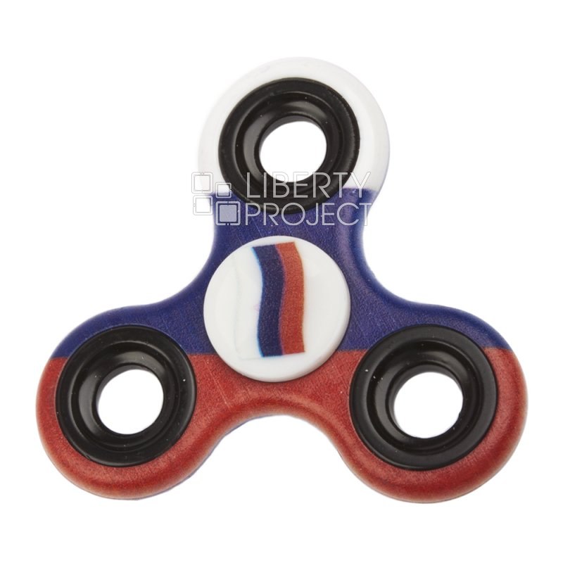 Игрушка антистресс Hand Spinner "Триколор" (пластик/коробка)