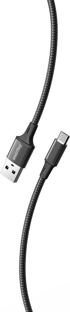 Кабель SMARTBUY (iK-22-S14b) S14 MicroUSB черный, 3 А, 2 м