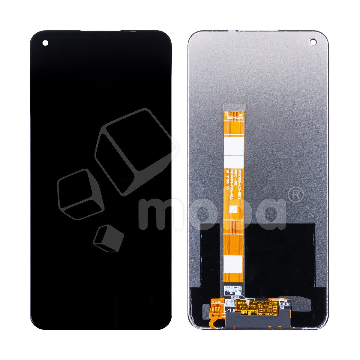 Дисплей для OPPO A55 4G (CPH2325) в сборе с тачскрином Черный - OR (HD+, 300 Кд/м2, 60 Гц)