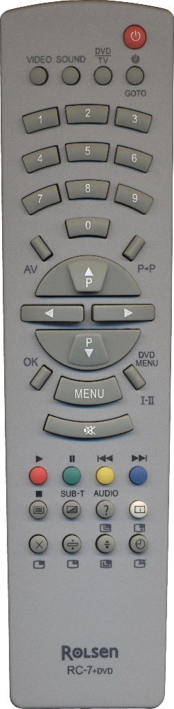 Пульт Rolsen RC-7+DVD оригинальный