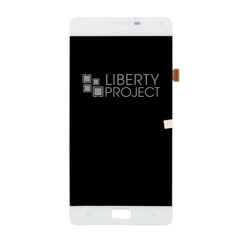 LCD дисплей для Lenovo Vibe P1 с тачскрином, без рамки (белый)
