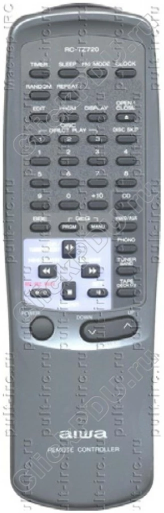 Пульт Aiwa RC-TZ720 для музыкального центра Aiwa