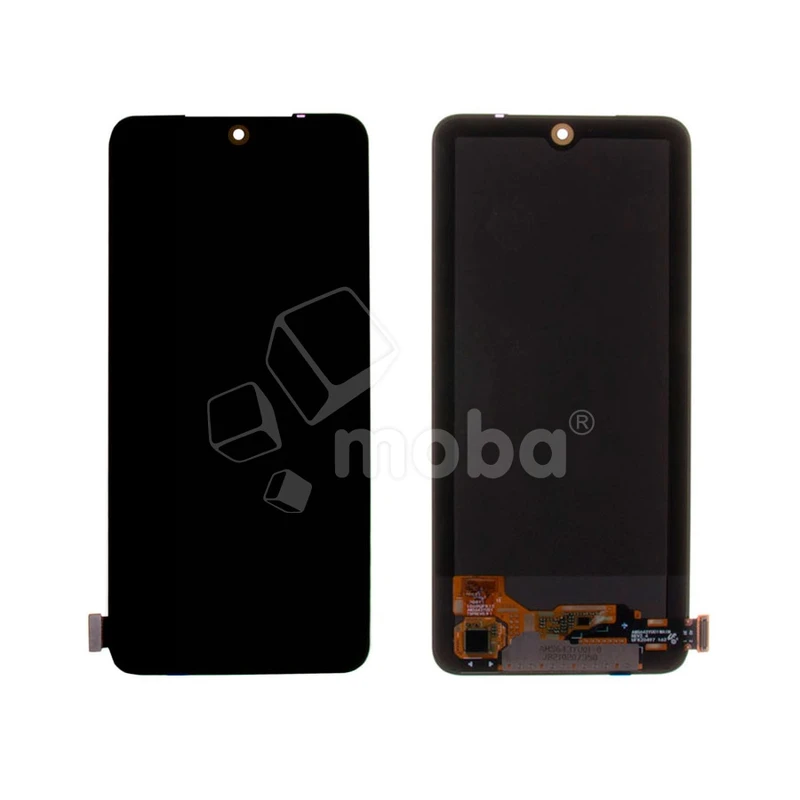 Дисплей для Xiaomi Redmi Note 10/10S/Poco M5s (M2101K7AG/M2101K7BNY/M2102K7AG/2207117BPG) в сборе с тачскрином Черный - (OLED)