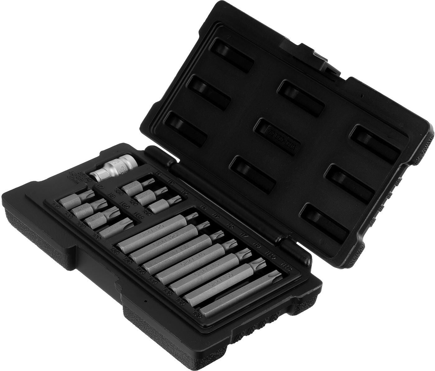 STELS Набор бит TORX, хвостовик-шестигранник, 10 мм, CrV, 15 предметов 11315