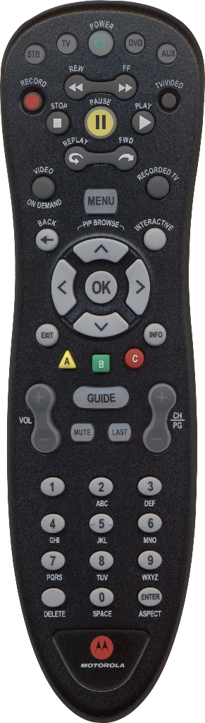 Пульт Motorola MXv3 RC1534849 для ресивера
