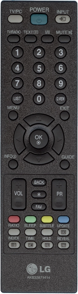 Пульт LG AKB33871414 оригинальный