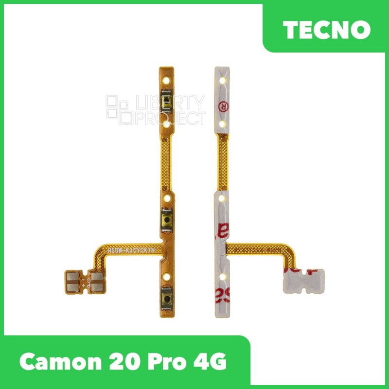 Шлейф/FLC Tecno Camon 20 Pro 4G (CK7N) на кнопки громкости/включения