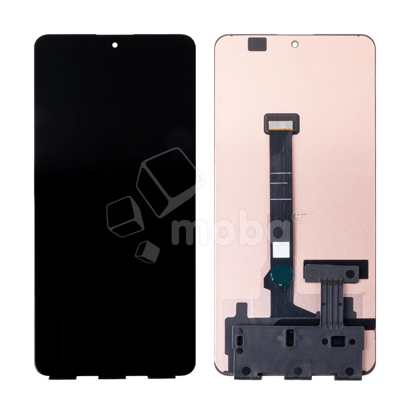 Дисплей для Xiaomi Poco X6 5G/Redmi Note 13 Pro 5G (23122PCD1G/2312DRA50C/2312CRAD3C/2312DRA50G/2312DRA50I) в сборе с тачскрином Черный - (OLED)