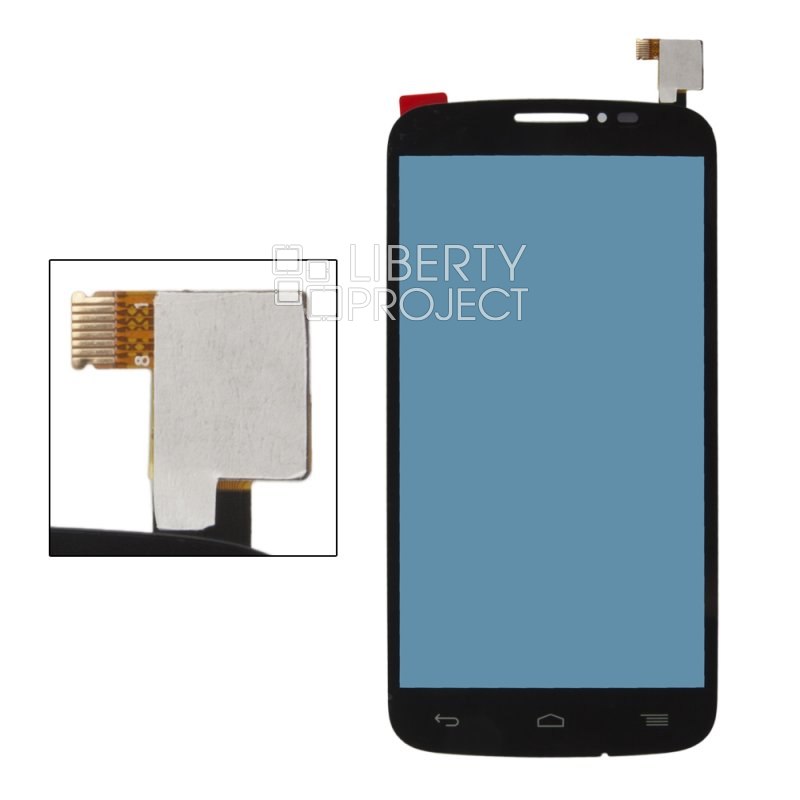 Тачскрин для Alcatel Pop C7 7041D (черный)