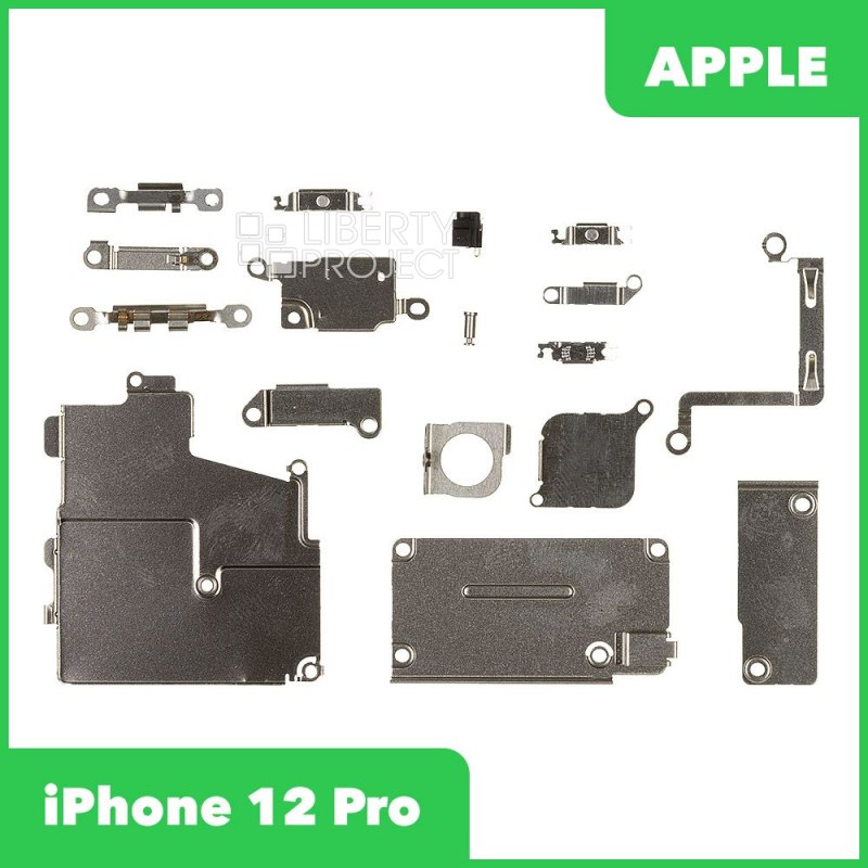 Набор внутренних крепежей и планок для iPhone 12 Pro (Комплект креплений)