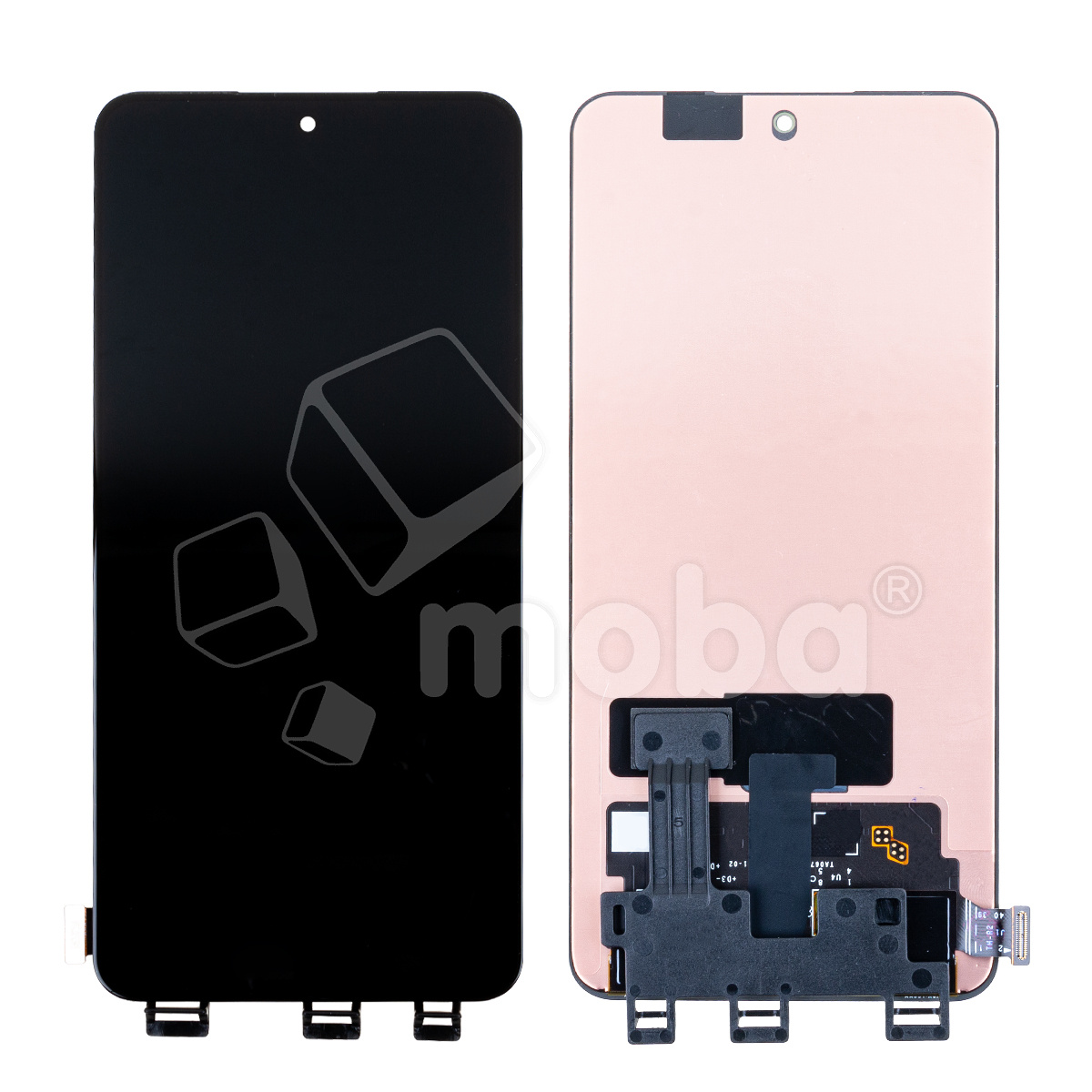 Дисплей для Realme GT3 (RMX3709) в сборе с тачскрином Черный - OR
