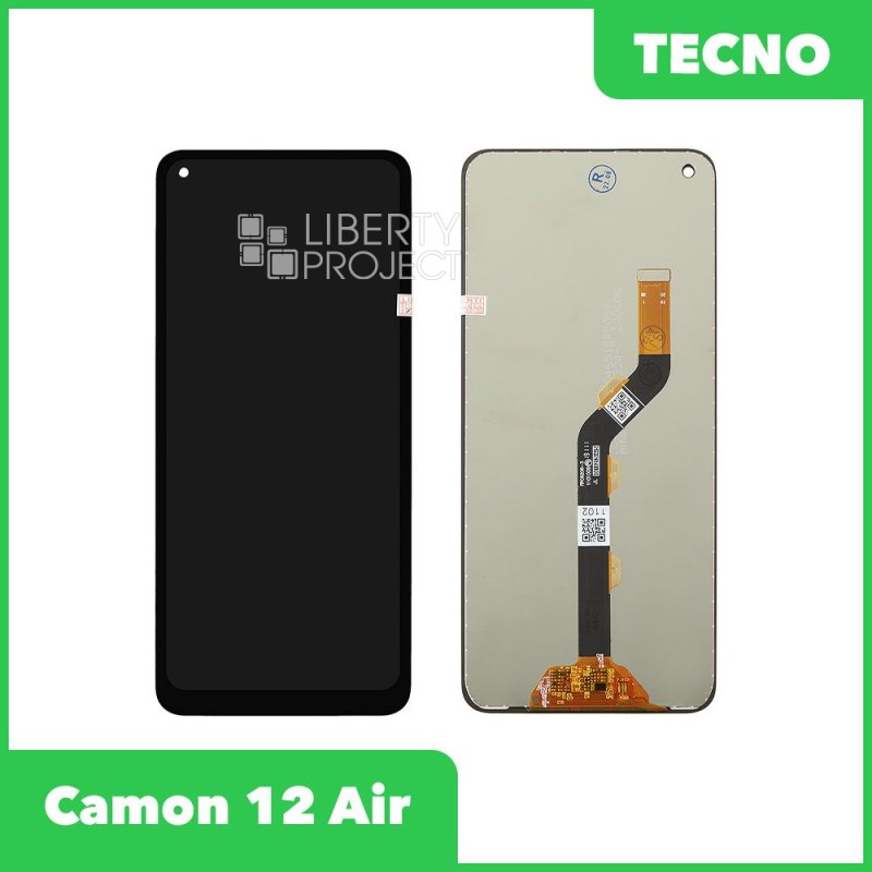 LCD дисплей для Tecno Camon 12 Air/Infinix S5/S5 lite в сборе с тачскрином (черный)