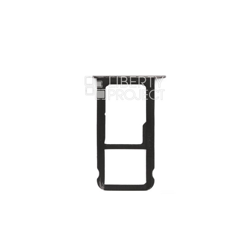 Держатель SIM карты для Huawei Honor 6c DIG L21HN серебро