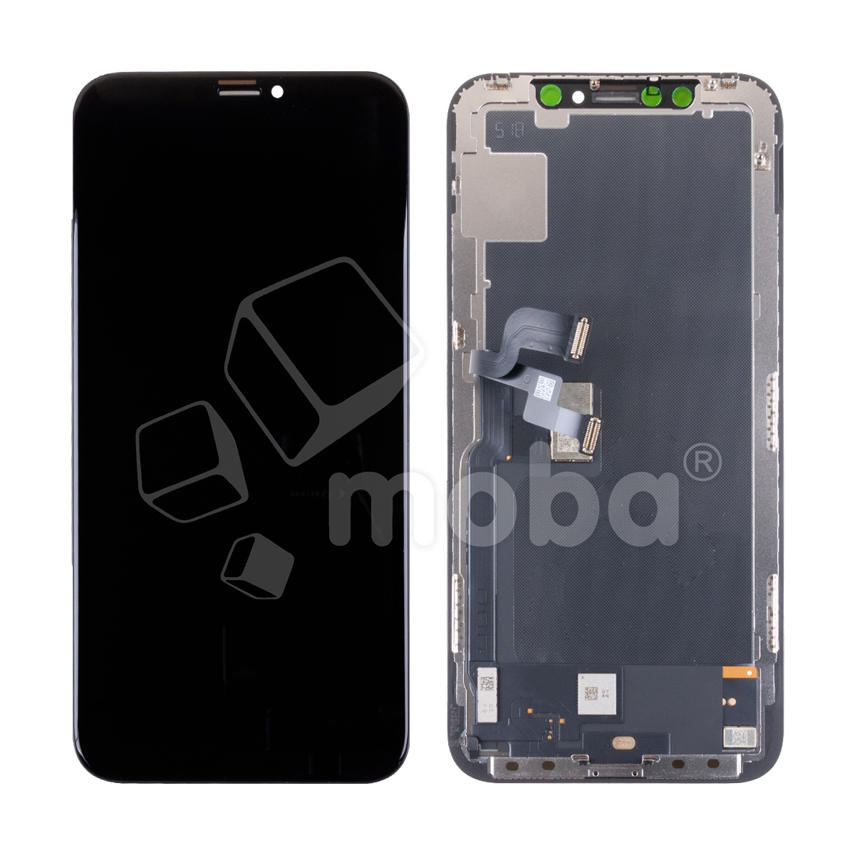 Дисплей для iPhone X (A1865/A1901) в сборе с тачскрином Черный - DD (Hard OLED, Full HD)
