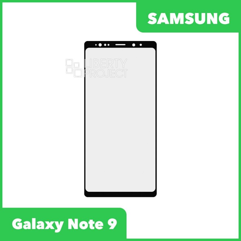 Стекло для переклейки Samsung Galaxy Note 9 SM-N960F Black