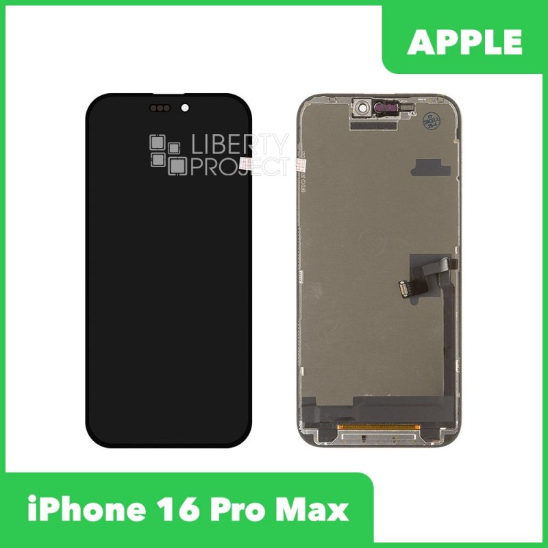LCD дисплей для Apple iPhone 16 Pro Max (черный) матрица ZY In-Cell COF LTPS FHD