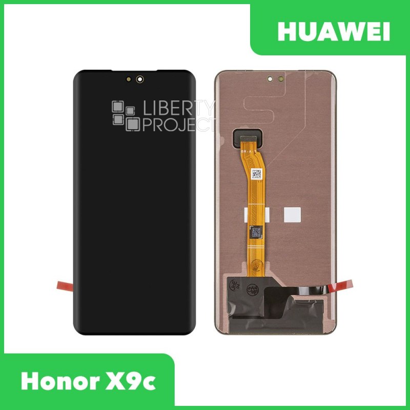 LCD дисплей для Huawei Honor X9c (BRP-NX1) с тачскрином (черный) 100% OR